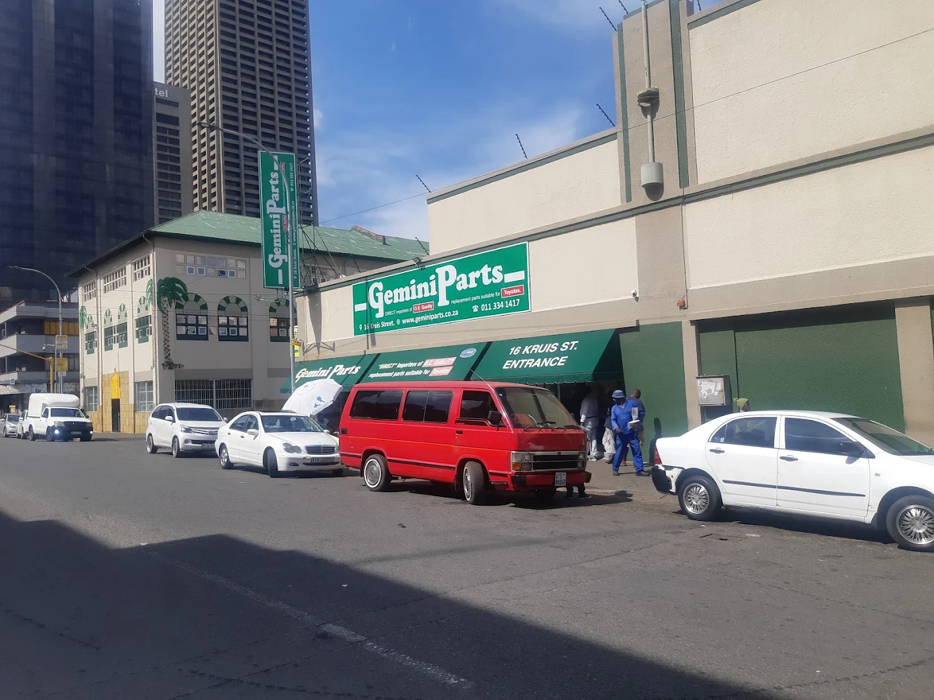 Gemini Parts Johannesburg depot — Toyota spares